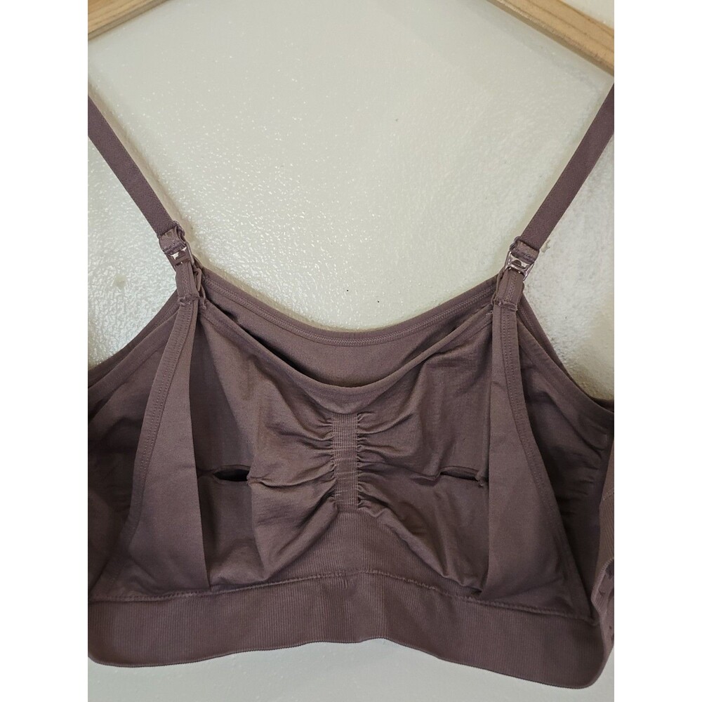 Kindred Bravely Pumping Nursing Bra XXL Hands Free Comfort Lounge Mauve Pink - Picture 8 of 11